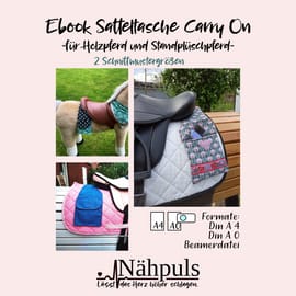 Satteltasche Carry on von Nähpuls