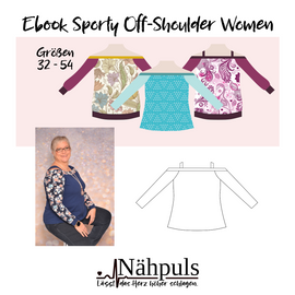 Sporty Off-Shoulder Woman Sporty Off-Shoulder Woman von Nähpuls