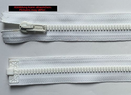 Nähstübl Opti Reißverschluss teilbar Dekorzacken 90 cm weiß Nähstübl Opti Reißverschluss teilbar Dekorzacken 90 cm weiß von Nähstübl