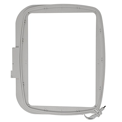 Nähwelt Flach Stickrahmen Creative Elite Hoop für Pfaff (260 x 200 mm) - Grau, Rechteckig, Quick Release, Passend für Pfaff Performance, Sensation, Creative 2.0, 3.0, 4.5 von Nähwelt Flach
