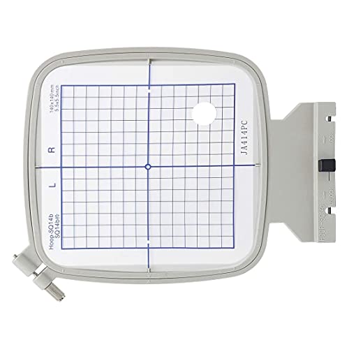Stickrahmen large für Janome 400E/ 500E/ 550E und Elna 830/830L eXpressive (140 x 140 mm) von Nähwelt Flach