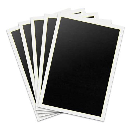 Naemriee Gravurmarkierpapier, 39 x 27 cm, 4 Blatt, schwarzes Gravurpapier für Metall, Keramik, Glas Naemriee Gravurmarkierpapier, 39 x 27 cm, 4 Blatt, schwarzes Gravurpapier für Metall, Keramik, Glas von Naemriee