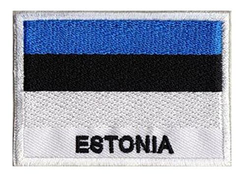 Aufnäher, Flagge Estland von NagaPatches