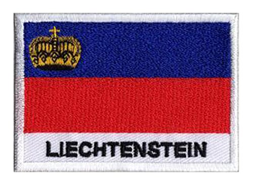 Aufnäher Flagge Liechtenstein von NagaPatches