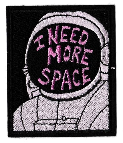 Aufnäher I need more Space von NagaPatches