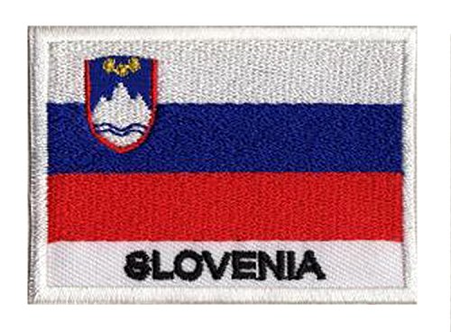 Aufnäher zum Aufbügeln Slowenische Flagge Slowenien von NagaPatches