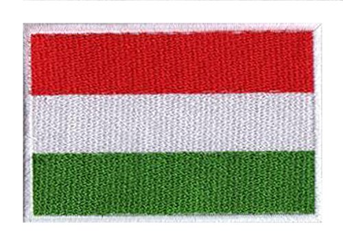 Aufnäher zum Aufnähen, Ungarische Flagge von NagaPatches