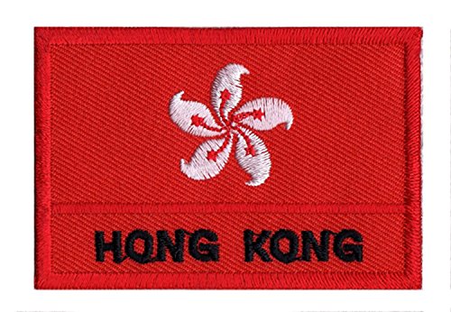 NagaPatches Aufnäher, Flagge Hong Kong von NagaPatches