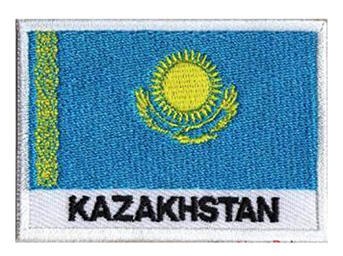 NagaPatches Aufnäher Flagge Kazakstan von NagaPatches