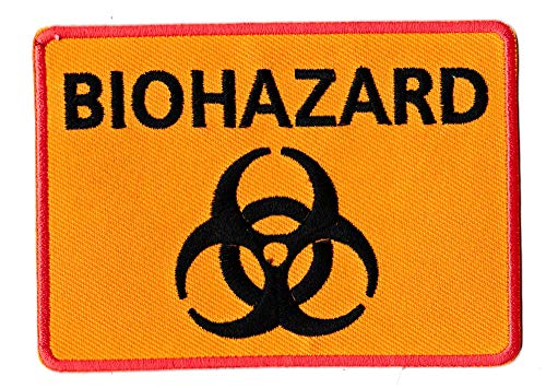 NagaPatches Aufnäher zum Aufbügeln, Biohazard Virus von NagaPatches
