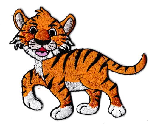 NagaPatches Aufnäher zum Aufbügeln, Motiv: Tiger von NagaPatches