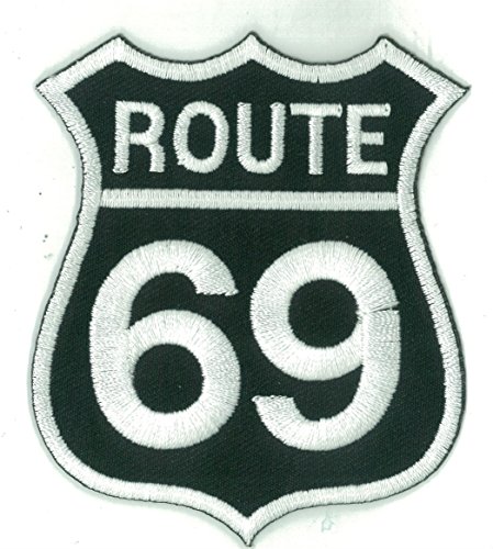 NagaPatches Aufnäher zum Aufbügeln, Route 69 von NagaPatches