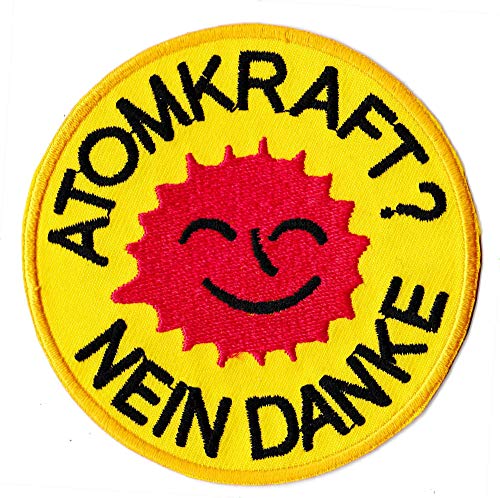 NagaPatches Gepatcht Aufnäher Zum Aufbügeln Atomkraft Nein Danke von NagaPatches