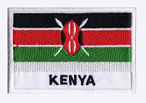 NagaPatches Patch Flagge Kenia von NagaPatches