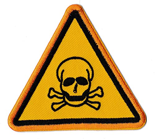 NagaPatches Patch Zum Aufbügeln Danger Toxic von NagaPatches
