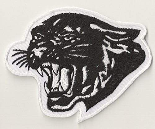 NagaPatches Patch wärmeklebendes Flicken Panther schwarz von NagaPatches