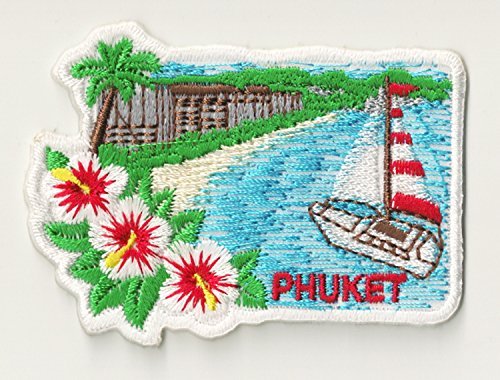 Patch Aufnäher zum Aufbügeln Phuket von NagaPatches
