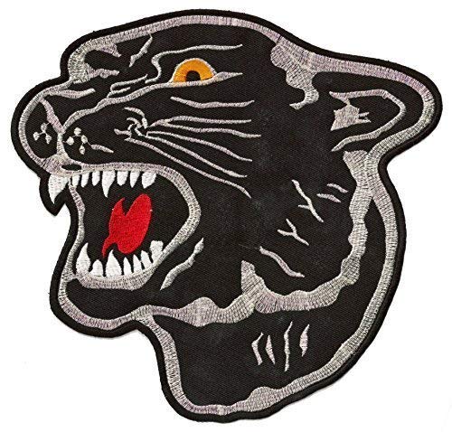 Patch Rücken- zum aufbügeln Panther schwarz von NagaPatches