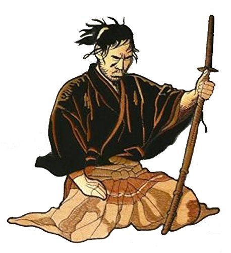 Patch Rücken- zum aufbügeln Samurai von NagaPatches