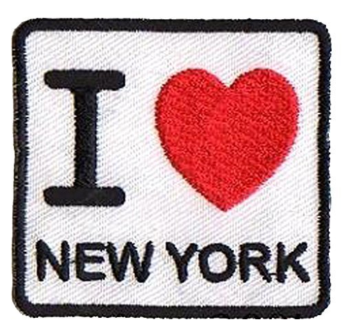 Patch wärmeklebendes flicken I love NY New York von NagaPatches