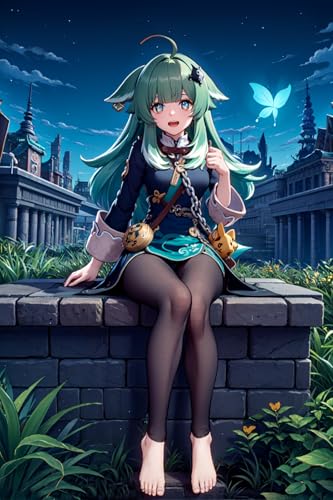 Star Rail Malen Nach Zahlens für Spieleliebhaber Geschenke, Anime DIY Malen Nach Zahlens Kit, Digitale Malerei für erwachsene Anfänger, geeignet für die Wohnkultur (50 x 70 cm, Huohuo7) von Nahida