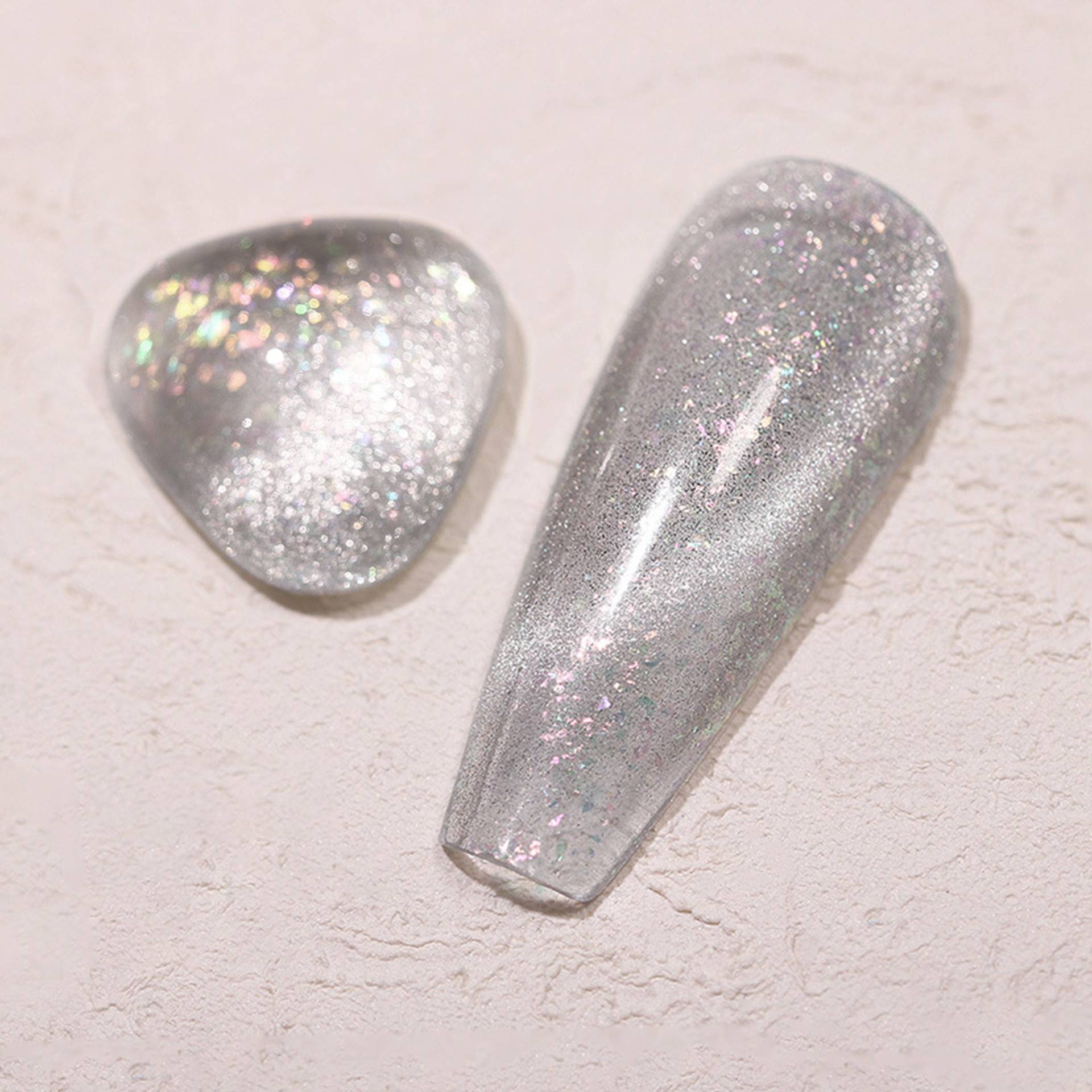 Mondstein Katzenaugen Effekt Uv/Led Gel Nagellack 8Ml | Aus "Silky Pajamas Set #01" von NailQueenNYC