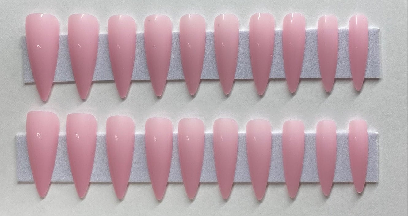 Hellrosa Xl Stiletto Press On Nagelset Hellrosa Xl Stiletto Press On Nagelset von NailditbyTara