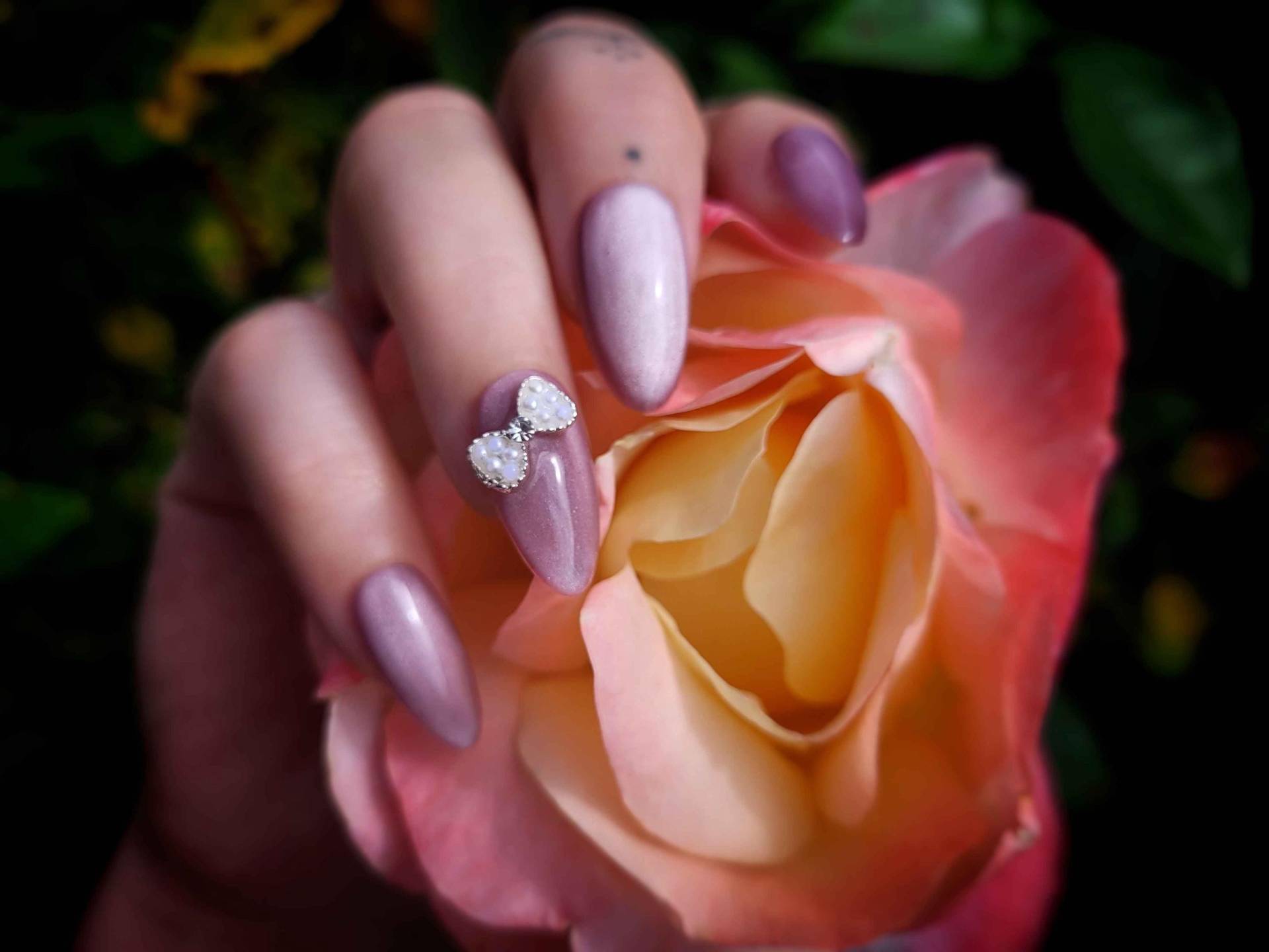 Rosa Moonlight Cateye Nägel Rosa Moonlight Cateye Nägel von NailsByRosalieWagner