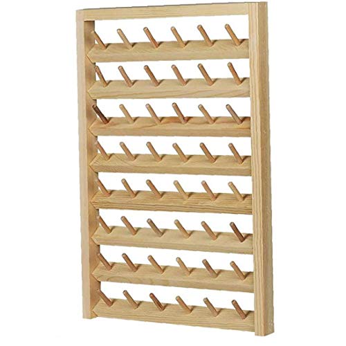 NaisiCore Thread-Rack 48-Spool Wand- Nähen Garnrollenhalters mit hängenden Haken für Quilting Stickerei NaisiCore Thread-Rack 48-Spool Wand- Nähen Garnrollenhalters mit hängenden Haken für Quilting Stickerei von NaisiCore