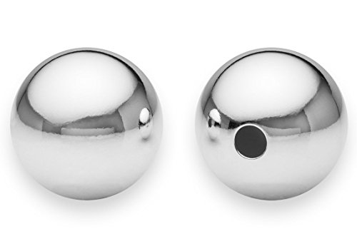 100 Stück Silberne Runde Glänzende Perlen Kleine Zwischenperlen 3mm DIY Legierung Kugelperlen Für Die Schmuckherstellung Armband Halskette von Naisidier