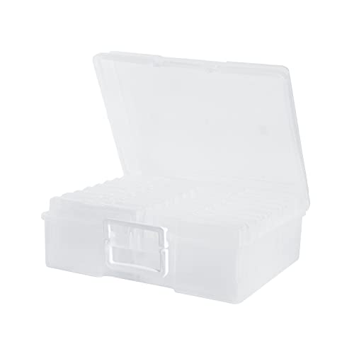 Naivees Foto-Aufbewahrungsbox, 16 Pack Inner Box, Transparent, BPA-frei, Polypropylen, 16 Stück, Foto-Box, Lagerbox, 5.98 Zoll x 10.2 cm x 3.1 cm, Rechteckig, Stapelbar, für Fotos Naivees Foto-Aufbewahrungsbox, 16 Pack Inner Box, Transparent, BPA-frei, Polypropylen, 16 Stück, Foto-Box, Lagerbox, 5.98 Zoll x 10.2 cm x 3.1 cm, Rechteckig, Stapelbar, für Fotos von Naivees