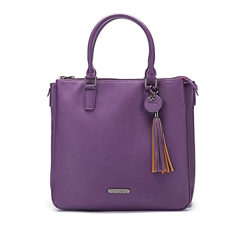 Namaste 91224 Satchel, Leder, Purple, Einheitsgröße von Namaste