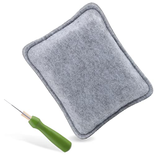 Namner Filzen Unterlage Zum Trockenfilzen - Starterset Mit Filzpad, Filznadelhalter und Filznadeln von Namner