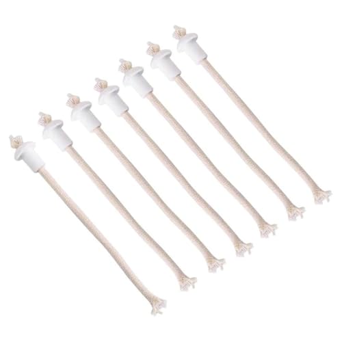 Namvo 7 Stück Öllampe hitzebeständiger Keramikdocht mit Keramikhalter Öllampe hitzebeständige Fackel Weinflasche Ölkerze Lampe Kerosindocht Party Namvo 7 Stück Öllampe hitzebeständiger Keramikdocht mit Keramikhalter Öllampe hitzebeständige Fackel Weinflasche Ölkerze Lampe Kerosindocht Party von Namvo