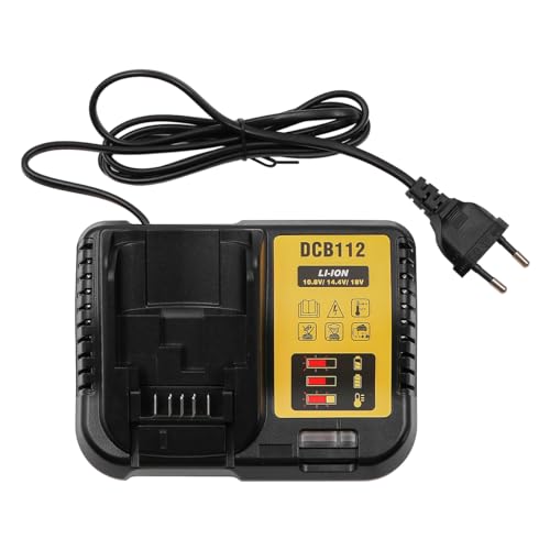 Namvo DCB112 Ersatz-Akkuladegerät für Akkuladegerät, kompatibel mit 10,8–20 V Max XR Lithium-Akku Namvo DCB112 Ersatz-Akkuladegerät für Akkuladegerät, kompatibel mit 10,8–20 V Max XR Lithium-Akku von Namvo