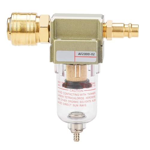 Namvo Druckluft Wasserabscheider 1/4 Zoll Druckregler Wasserabscheider Druckluftfilter Für Druckregler Pneumatischer Kompressor Namvo Druckluft Wasserabscheider 1/4 Zoll Druckregler Wasserabscheider Druckluftfilter Für Druckregler Pneumatischer Kompressor von Namvo