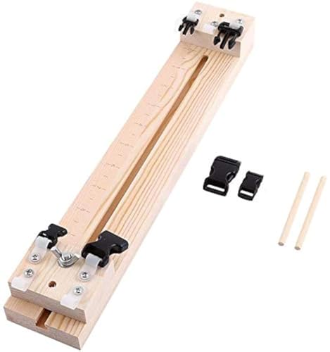 Namvo Wood Paracord Jig Armband Armband Maker Diy Craft Tool für Fallschirmschnur Flechten Weben mit Hanks Free Buckles 35cm Namvo Wood Paracord Jig Armband Armband Maker Diy Craft Tool für Fallschirmschnur Flechten Weben mit Hanks Free Buckles 35cm von Namvo