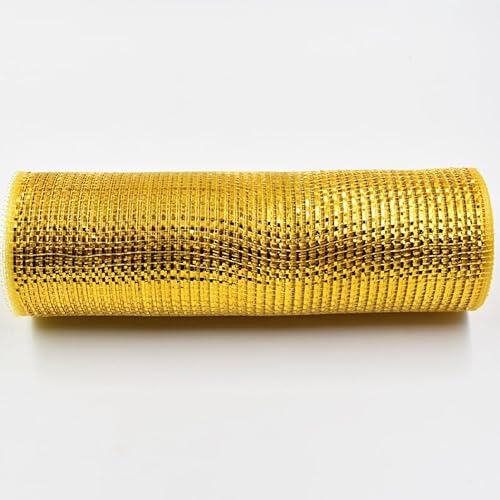 Namzi 1 Rolle dekorative Netzrollen zum Dekorieren und Basteln, goldfarben Namzi 1 Rolle dekorative Netzrollen zum Dekorieren und Basteln, goldfarben von Namzi
