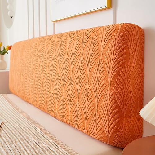 Namzi 1 x einfacher, dreidimensionaler Kopfteilbezug aus Plüschstoff, vollständig umwickelt, für Kopfteil und Rückenlehne, weich, 150 cm lang, Orange Namzi 1 x einfacher, dreidimensionaler Kopfteilbezug aus Plüschstoff, vollständig umwickelt, für Kopfteil und Rückenlehne, weich, 150 cm lang, Orange von Namzi