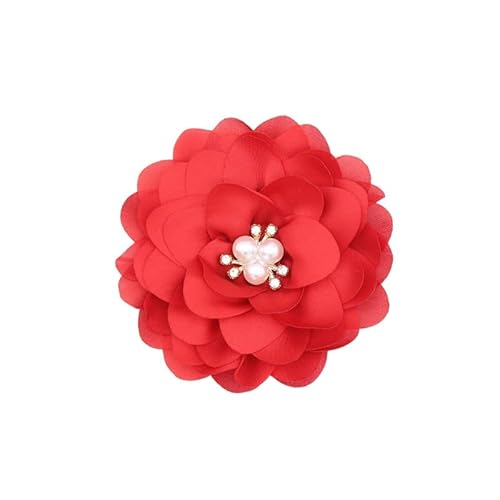 Namzi 10 Stück Satin-Stoffblumen, Diamant-Perlen, Stoffblumen für DIY-Schuhe, Hüte, Kleidung, Zubehör, Basteln, Nähen, Haarspangen, Kleider, Rot Namzi 10 Stück Satin-Stoffblumen, Diamant-Perlen, Stoffblumen für DIY-Schuhe, Hüte, Kleidung, Zubehör, Basteln, Nähen, Haarspangen, Kleider, Rot von Namzi