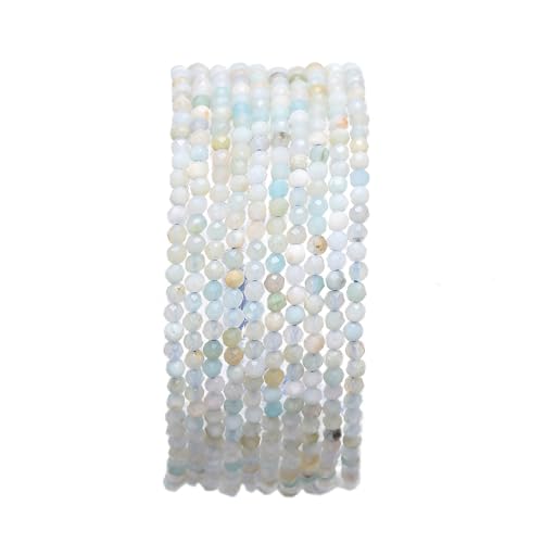 Namzi 2 Stück 2–2,5 mm geschliffene Naturstein-Perlen, blaue Perlen, handgefertigt, DIY-Armband, Halskette, Zubehör, Material, lose Perlendekoration Namzi 2 Stück 2–2,5 mm geschliffene Naturstein-Perlen, blaue Perlen, handgefertigt, DIY-Armband, Halskette, Zubehör, Material, lose Perlendekoration von Namzi