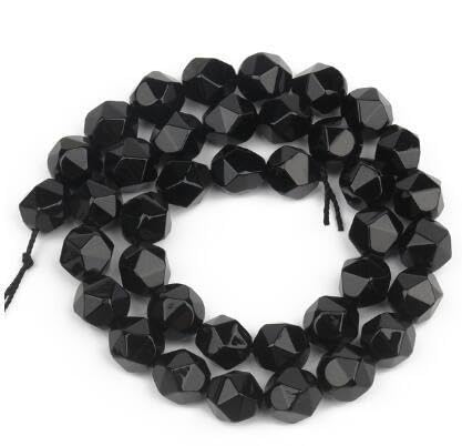 Namzi 2 Stück Diamantschliff-Naturstein-Stein-Streuperlen, runde Perlen, DIY, kreativ, handgefertigtes Armband, Perlenzubehör, 10 mm Namzi 2 Stück Diamantschliff-Naturstein-Stein-Streuperlen, runde Perlen, DIY, kreativ, handgefertigtes Armband, Perlenzubehör, 10 mm von Namzi
