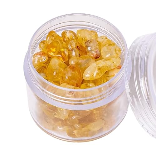 Namzi 2 Stück gelber Naturstein perforierter Schotter Dosen lose Perlen Halbfertiger Schotter Armband Halskette Zubehör Namzi 2 Stück gelber Naturstein perforierter Schotter Dosen lose Perlen Halbfertiger Schotter Armband Halskette Zubehör von Namzi