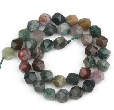 Namzi 2 Stück gemischte Farben Diamantschliff Naturstein Streuperlen Runde Perlen DIY Kreative Handgefertigte Armbandperlen Zubehör 10 mm Namzi 2 Stück gemischte Farben Diamantschliff Naturstein Streuperlen Runde Perlen DIY Kreative Handgefertigte Armbandperlen Zubehör 10 mm von Namzi