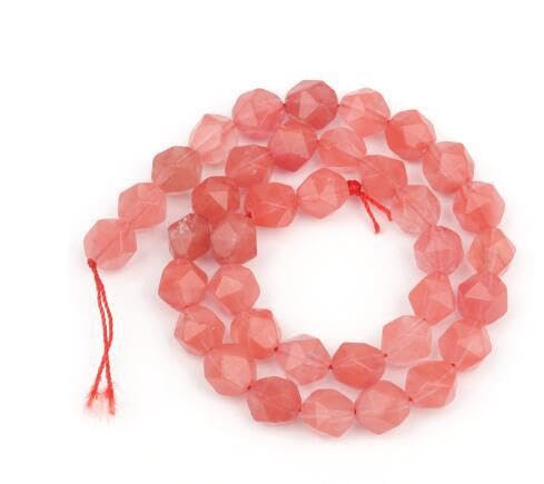 Namzi 2 Stück rosa Diamantschliff Naturstein Streuperlen Runde Perlen DIY Kreative Handgemachte Armband Perlen Zubehör 8 mm Namzi 2 Stück rosa Diamantschliff Naturstein Streuperlen Runde Perlen DIY Kreative Handgemachte Armband Perlen Zubehör 8 mm von Namzi