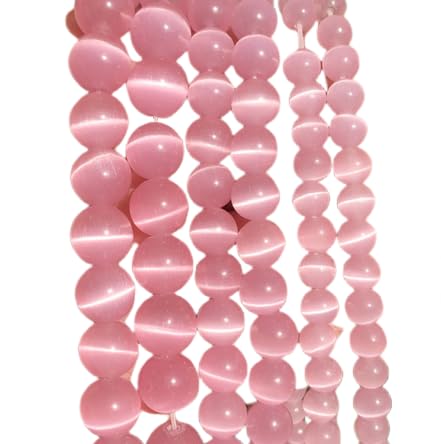 Namzi 2-teiliges Naturstein-Perlenzubehör, dunkelrosa Naturstein, lose Perlen, handgewebte Perlen, DIY-Zubehör, 4 mm Namzi 2-teiliges Naturstein-Perlenzubehör, dunkelrosa Naturstein, lose Perlen, handgewebte Perlen, DIY-Zubehör, 4 mm von Namzi
