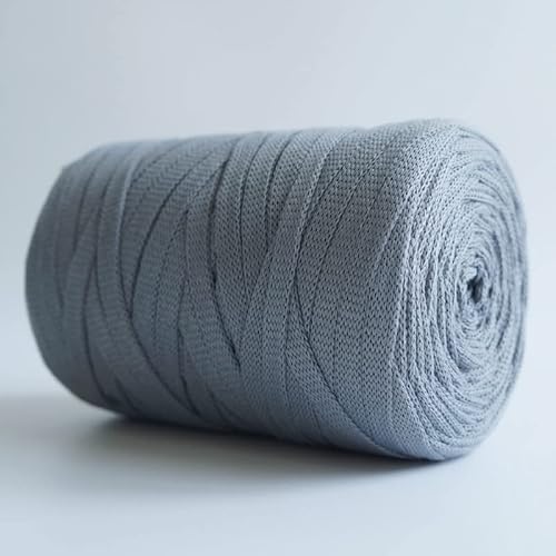 Namzi 250 g, unifarben, ausgefallene Garne, DIY-Tasche, Handtasche, Teppichkissen, Baumwolltuch, T-Shirt-Garn, Stricken, Häkelgarn, Haustierhöhle, Korb, Häkeltasche, Stoffgarn, Grau Namzi 250 g, unifarben, ausgefallene Garne, DIY-Tasche, Handtasche, Teppichkissen, Baumwolltuch, T-Shirt-Garn, Stricken, Häkelgarn, Haustierhöhle, Korb, Häkeltasche, Stoffgarn, Grau von Namzi