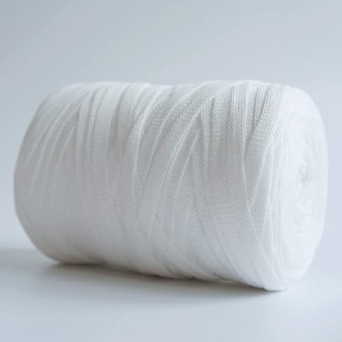 Namzi 250 g, unifarben, ausgefallene Garne, DIY-Tasche, Handtasche, Teppichkissen, Baumwolltuch, T-Shirt-Garn, Stricken, Häkelgarn, Haustierhöhle, Korb, Häkeltasche, Stoffgarn, weiß Namzi 250 g, unifarben, ausgefallene Garne, DIY-Tasche, Handtasche, Teppichkissen, Baumwolltuch, T-Shirt-Garn, Stricken, Häkelgarn, Haustierhöhle, Korb, Häkeltasche, Stoffgarn, weiß von Namzi
