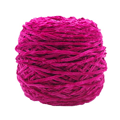 Namzi 250 g Chenille-Samtgarn, Rosenrot, sperrig, vegan, weiches Garn, Samt-Strickgarn, Polyester-Mischgewebe, Baumwolle, Chenille-Garn, Handstrickgarn, Häkelgarn für Kleidung, Mütze, Schal, Decke Namzi 250 g Chenille-Samtgarn, Rosenrot, sperrig, vegan, weiches Garn, Samt-Strickgarn, Polyester-Mischgewebe, Baumwolle, Chenille-Garn, Handstrickgarn, Häkelgarn für Kleidung, Mütze, Schal, Decke von Namzi