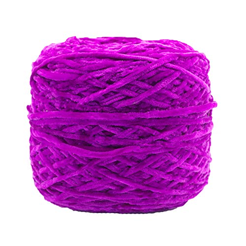 Namzi 250 g Chenille-Samtgarn, hellviolett, sperrig, vegan, weiches Garn, Samt-Strickgarn, Polyester-Mischgewebe, Baumwolle, Chenille-Garn, Handstrickgarn, Häkelgarn für Kleidung, Mütze, Schal, Decke Namzi 250 g Chenille-Samtgarn, hellviolett, sperrig, vegan, weiches Garn, Samt-Strickgarn, Polyester-Mischgewebe, Baumwolle, Chenille-Garn, Handstrickgarn, Häkelgarn für Kleidung, Mütze, Schal, Decke von Namzi
